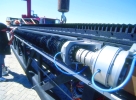 The 11 m long tracker beam is mounted on two carriages, which travel on Rexroth ball rail linear guides and driven up and down by a single ball screw assembly